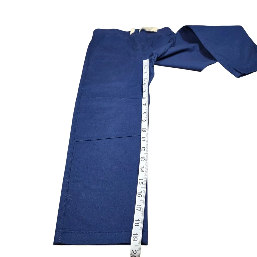 Wonder Nation Boys Blue Woven Pull On Pants Reinforced Knee Size 6 NWT‎